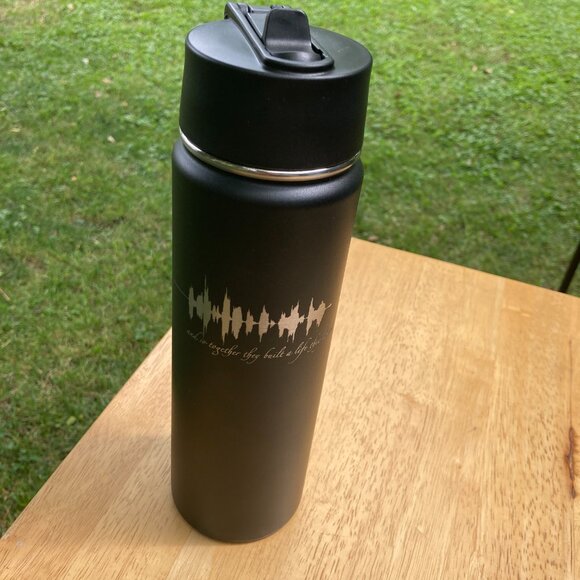 And So Together They Built A Life They Loved Soundwave 22oz Water Bottle - Picture 10 of 13